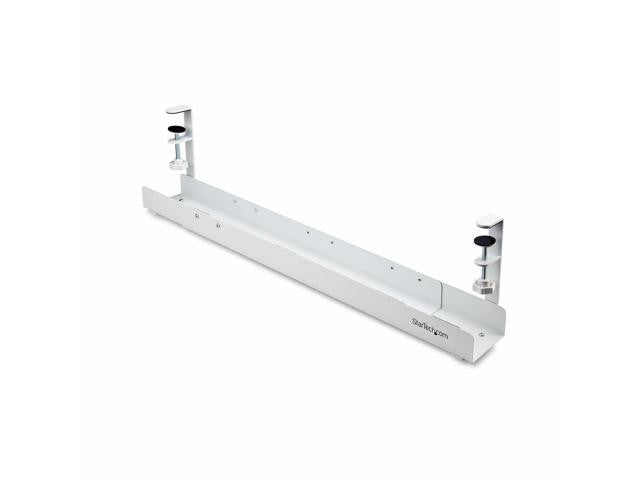 Under Desk Cable Management Tray White Under Desk Cable Management Tray White